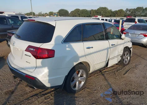 2011 Acura Mdx z USA, uszkodzony, nr VIN 2HNYD2H26BH504098